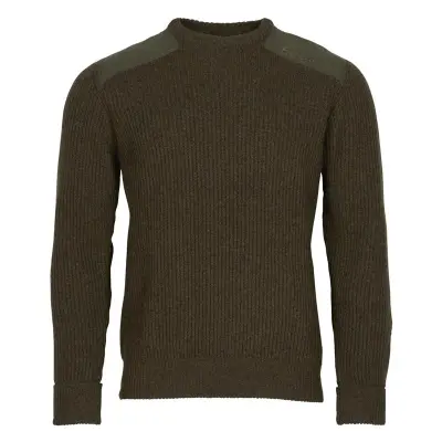Pinewood Lappland Rough SWEATER Mossgreen Mel - L