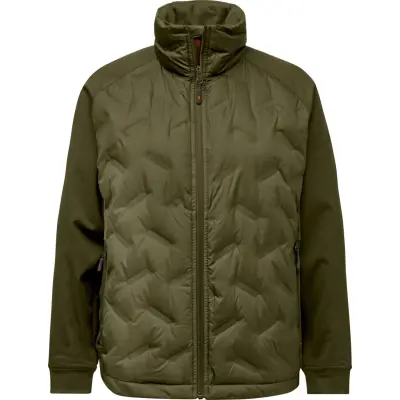 Pinewood Men's Abisko Insulation Hybrid Jacket Olive Green