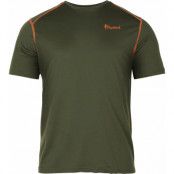 Pinewood Men's Abisko Merino Wool T-Shirt Moss Green