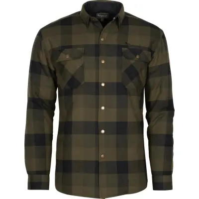 Pinewood Men's Canada Classic 2.0 Shirt Green/Black