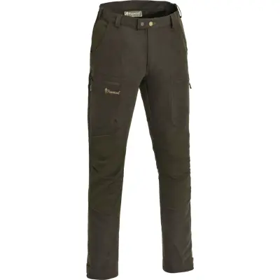 Pinewood Men's Caribou Hunting Trousers Suede Brown/Dark Olive