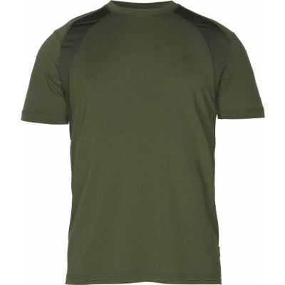 Pinewood Men's Finnveden Airvent Function T-Shirt Moss Green