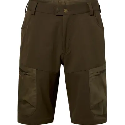 Pinewood Men's Finnveden Hybrid Shorts Dark Olive/H. Olive
