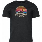 Pinewood Men's Finnveden Recycled Outdoor T-Shirt Dark Anthracite Melange