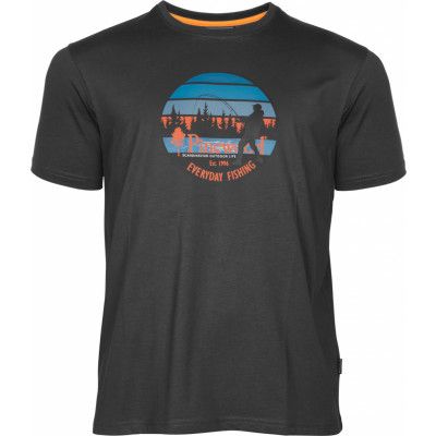 Pinewood Men's Fisherman T-Shirt Dark Anthracite