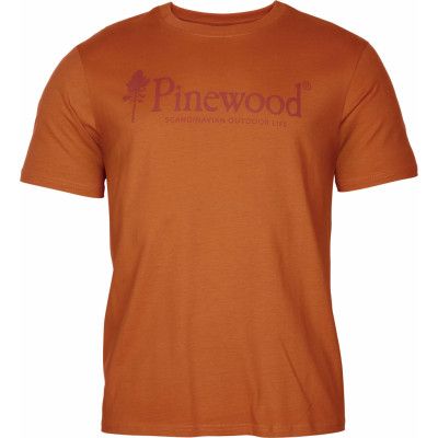 Pinewood Men's Outdoor Life T-shirt Burned Orange