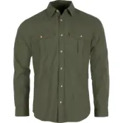 Pinewood Men's Safari Longsleeve Shirt Moss Green