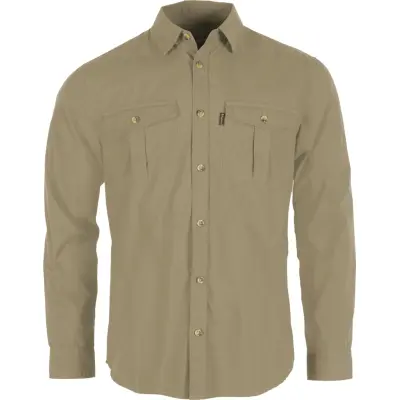 Pinewood Men's Safari Longsleeve Shirt Sandstone