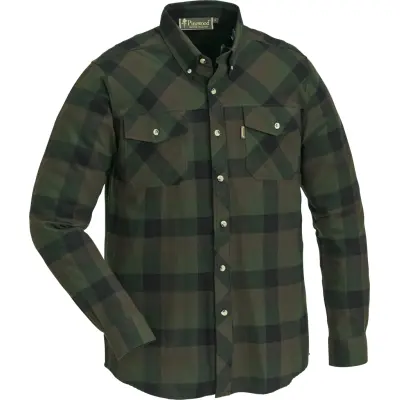 Pinewood Men's Shirt Lumbo  Green/Black