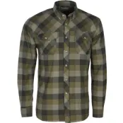Pinewood Men's Shirt Lumbo Olive/Suede Brown