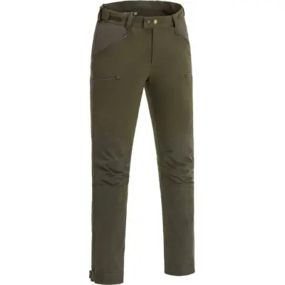 Pinewood M's Abisko/Brenton Pants Dark Olive/Suede Brown