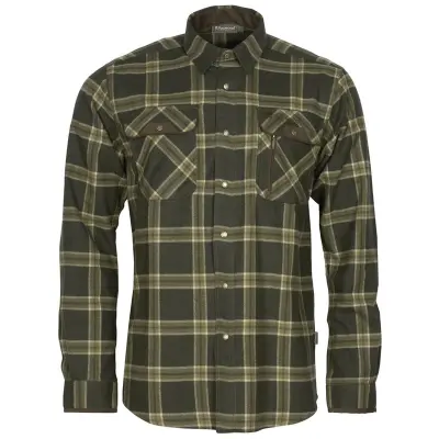 Pinewood Prestwick Exclusive Shirt D.Green/Green - S