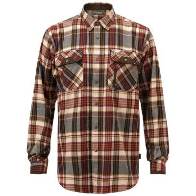 Pinewood Prestwick ExclusiveShirt Bordeaux/Beige
