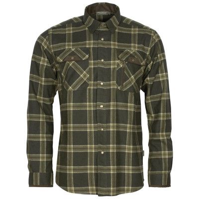 Pinewood Prestwick ExclusiveShirt D.Green/Green
