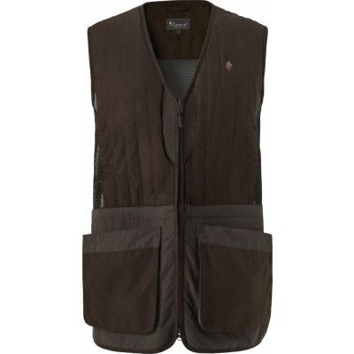 Pinewood Shooting Vest Suede Brown