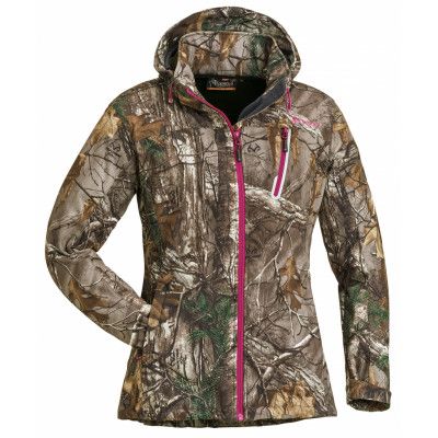 Pinewood Stretch Shell Camo Jacka Dam - UTFÖRSÄLJNING