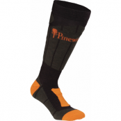 Pinewood Technical Long Wool Socks Dark Green/Green