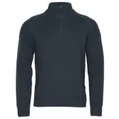 Pinewood Värnamo T Neck Sweater Navy Mel