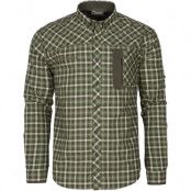 Pinewood Wolf Shirt Pine Green/Offwhite