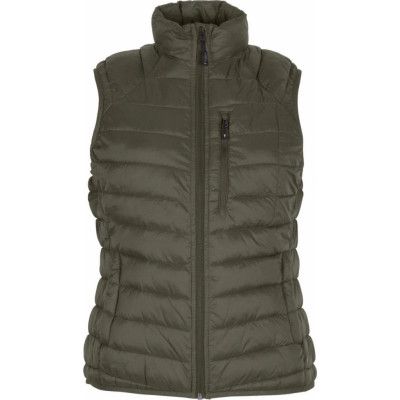 Pinewood Women's Abisko Insulation Vest Clover Green
