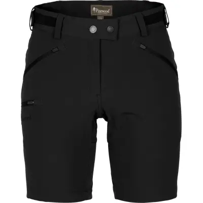 Pinewood Women's Abisko Light Stretch Shorts Black