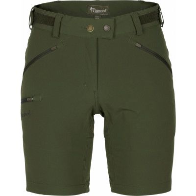 Pinewood Women's Abisko Light Stretch Shorts Moss Green