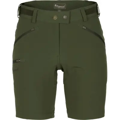 Pinewood Women's Abisko Light Stretch Shorts Moss Green