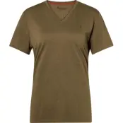 Pinewood Women's Finnveden Forest T-Shirt Olive Green