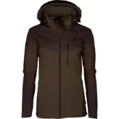Pinewood Women's Finnveden Hybrid Jacket Dark Brown