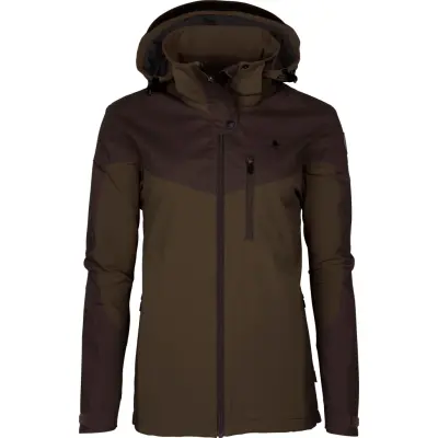 Pinewood Women's Finnveden Hybrid Jacket Dark Brown