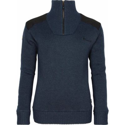Pinewood Women's Hurricane Sweater Dark Navy Mel