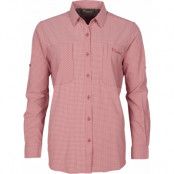 Pinewood Women's InsectSafe Shirt Brick Pink/Offwhite