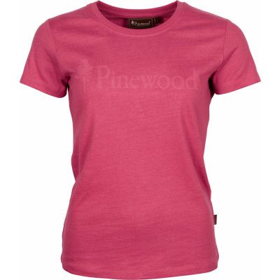 Pinewood Women's Outdoor Life T-Shirt Raspberry Pink
