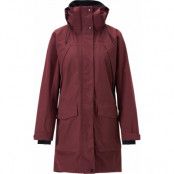 Pinewood Women's Rain Parka Earth Plum