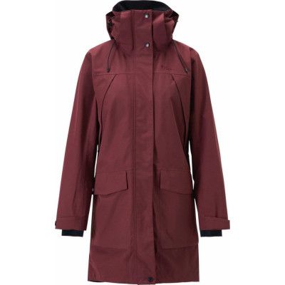 Pinewood Women's Rain Parka Earth Plum
