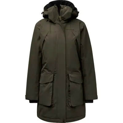 Pinewood Women's Wilda Padded Parka  Moss Green