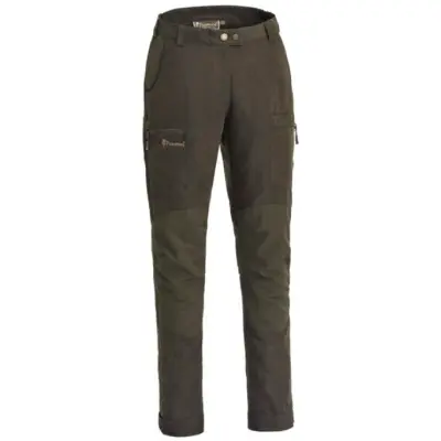 Pinewood W's Caribou Hunt Extreme Trousers Suede Brown/Dark Olive
