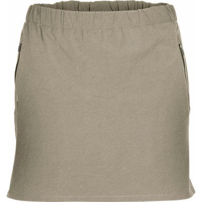 Pinewood Women's Everyday Travel Topographic Skort Sand
