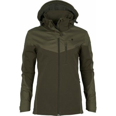 Pinewood Women's Finnveden Hybrid Jacket Dark Olive/Hunting Olive