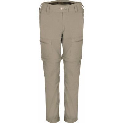 Pinewood Women's Finnveden Hybrid Zip-Off Trousers L.Khaki