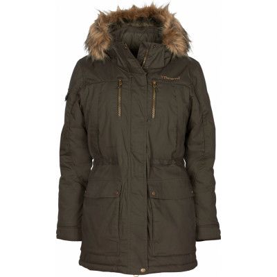 Pinewood Women's Finnveden Winter Parka Dark Olive