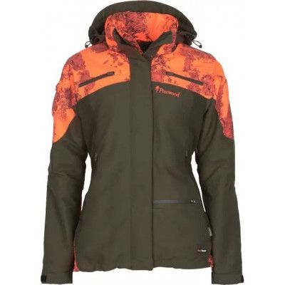Pinewood Women's Hunter Pro Xtr 2.0 Camou Jacket Mossgreen/Strata Blaze