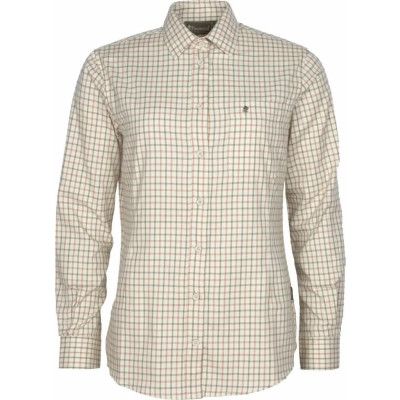 Pinewood Women's Nydala Grouse Shirt Off White/Green