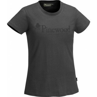 Pinewood Women's Outdoor Life T-shirt Dark Anthracite