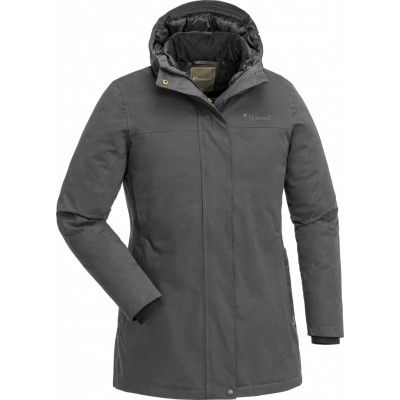Pinewood Women's Värnamo Padded Jacket Smoke Black