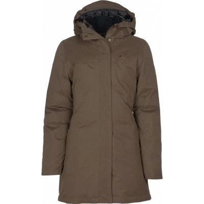 Pinewood Women's Värnamo Padded Jacket Earth Brown