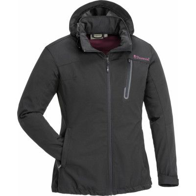 Pinewood Women's Wilda Stretch Shell Jacket Black