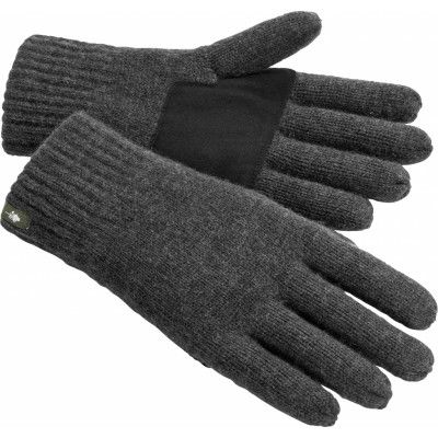 Pinewood Wool Glove Dark Anthracite Melange