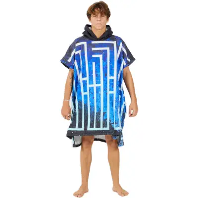 After Essentials Poncho Artist Series Atlas