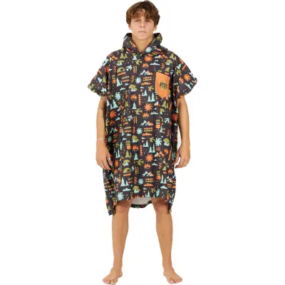 After Essentials Poncho Outdoor Trekking Black